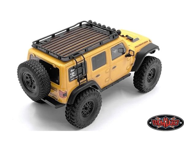 RC4WD Micro Series Roof Rack Light Set and Ladder Axial SCX24 1/24 Jeep Wrangler RTR