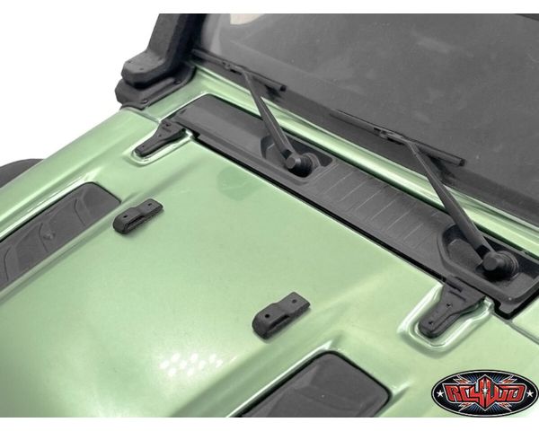 RC4WD Complete Door and Tailgate Hinge Set for Axial 1/10 SCX10 Jeep Wrangler