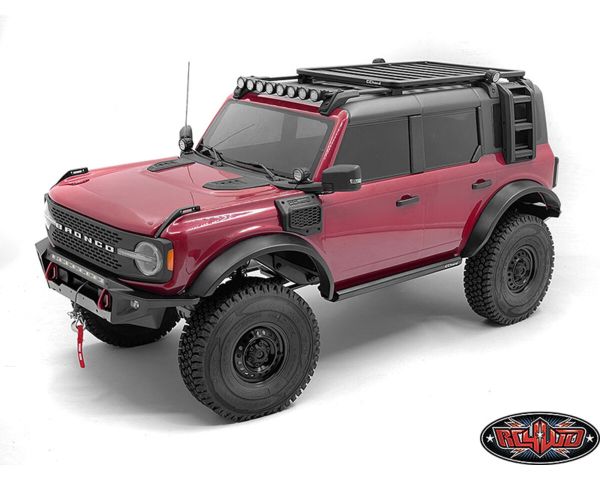 RC4WD LED A Pillar Front Light and Antenna for Traxxas TRX-4 2021 Bronco