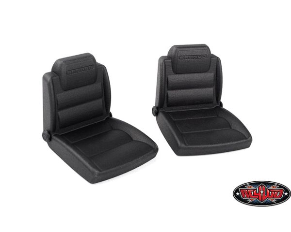 RC4WD Bucket Seats for Axial SCX10 III Early Ford Bronco Black RC4VVVC1291