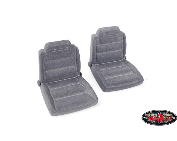 RC4WD Bucket Seats for Axial SCX10 III Early Ford Bronco Gray RC4VVVC1292