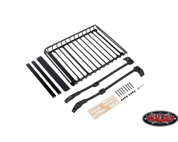 RC4WD Steel Tube Roof Rack Roof Rails for Traxxas TRX-4 2021 Ford Bronco