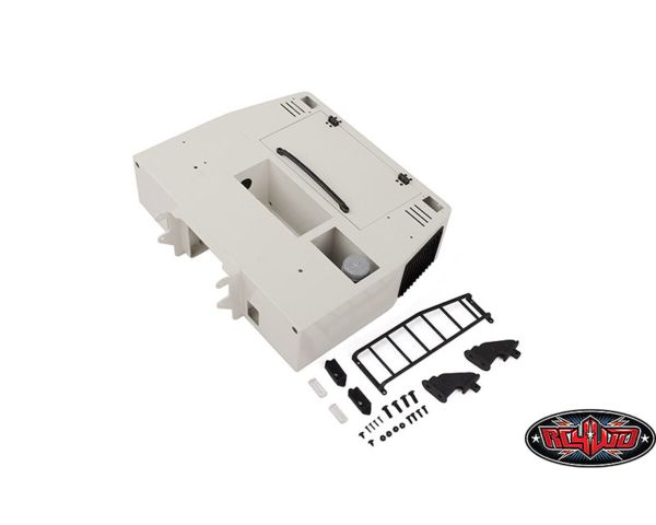 RC4WD Headache Rack Cabinet Battery Box for Traxxas TRX-6 Ultimate RC Hauler White
