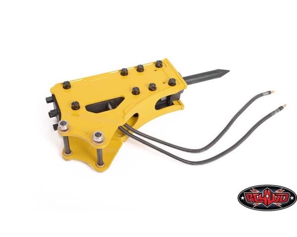 RC4WD Breaker Hammer Accessory for 1/14 Scale RTR Earth Digger 3 Yellow