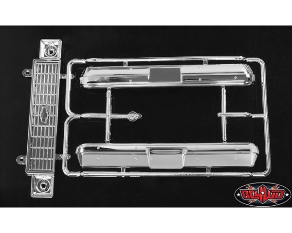 RC4WD Chevrolet Blazer Chrome Grill and Bumper Parts Tree RC4ZB0094