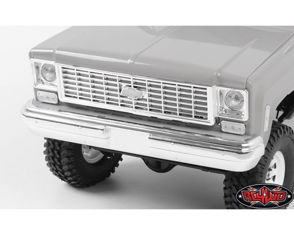 RC4WD Chevrolet Blazer Chrome Grill and Bumper Parts Tree