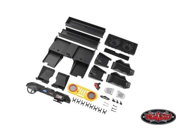 RC4WD Plastic Interior Exterior Parts for Miller Motorsports Pro Rock Racer RC4ZB0270