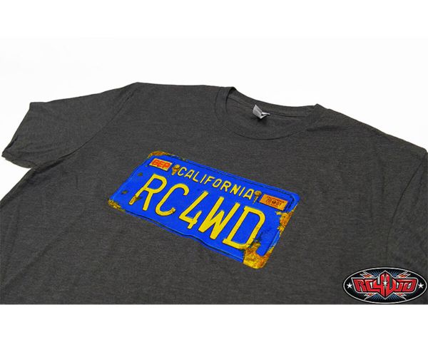 RC4WD License Plate Shirt L