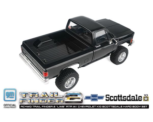 RC4WD Trail Finder 2 LWB Chevrolet K10 Scottsdale schwarz