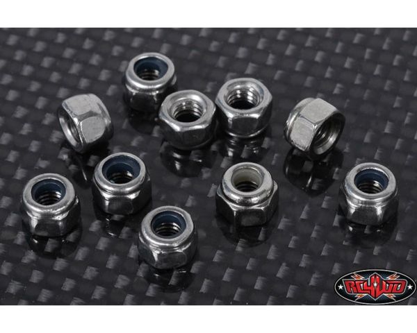 RC4WD Nylock Nuts M4 Silver RC4ZS1265