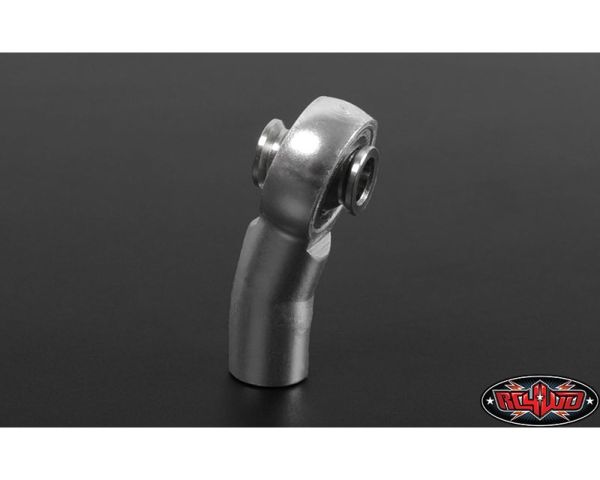 RC4WD M3 Bent Aluminum Axial Style Rod End Silver