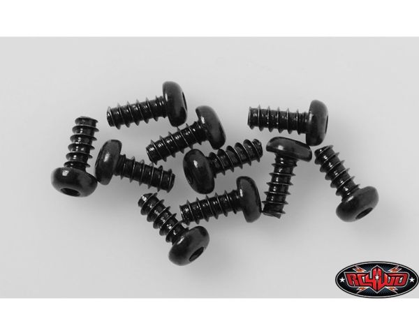 RC4WD Button Head Self Tapping Screws M2.5 X 6mm Black RC4ZS1570