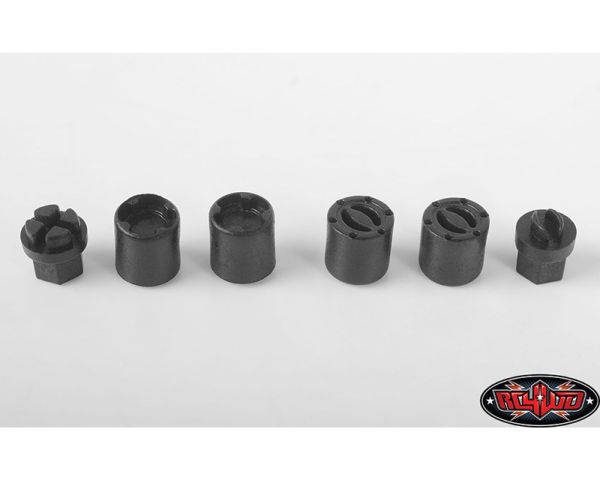 RC4WD 1/18 Scale Warn Front and Rear Hubs RC4ZS1921