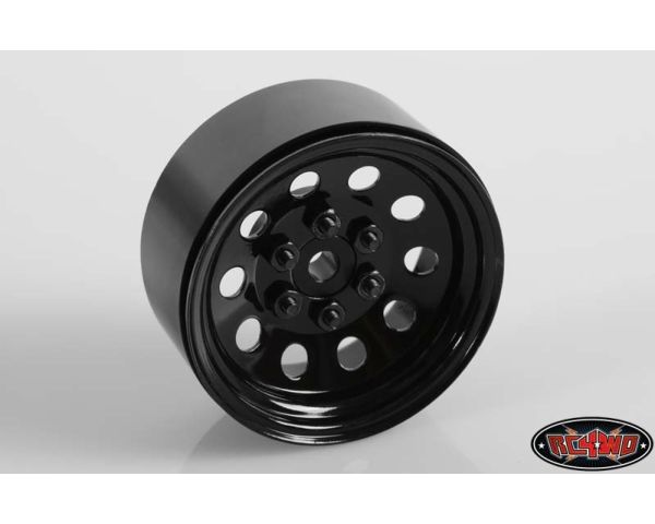 RC4WD Pro10 1.9 Steel Stamped Beadlock Wheel Black RC4ZW0074