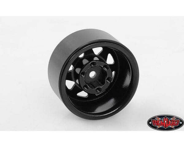 RC4WD Stamped Steel 1.0 Stock Beadlock Wheels Black