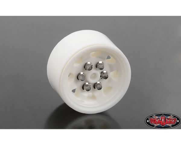 RC4WD OEM Plastic 0.7 Beadlock Wheels White RC4ZW0338