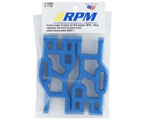 RPM Querlenker vorne blau für Associated Rival MT8