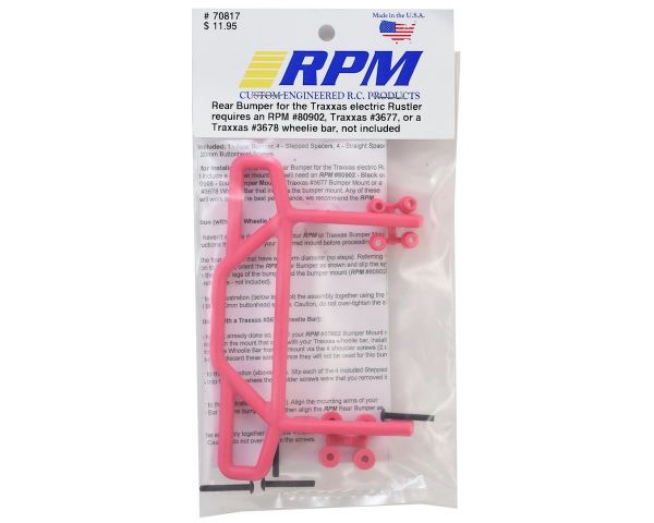 RPM Bumper hinten Pink