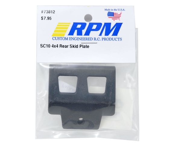 RPM Skid-Platte hinten SC10 4x4