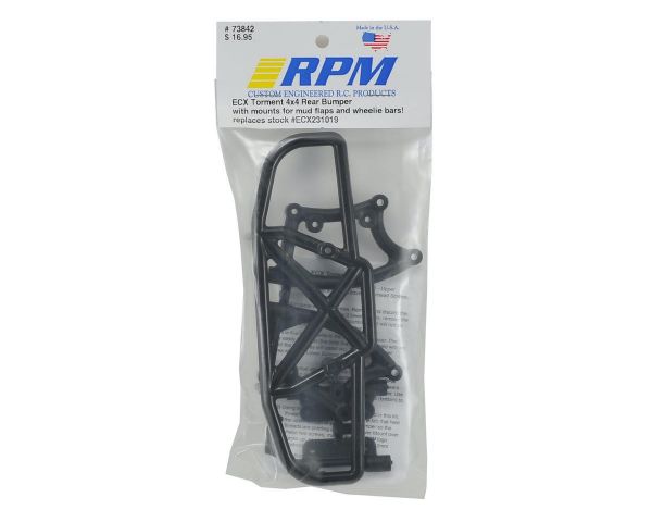 RPM ECX Torment 4x4 Bumper hinten schwarz