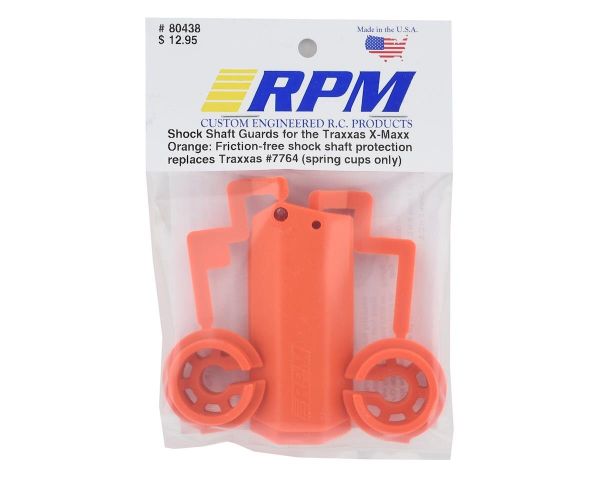 RPM Dämpferstangen Schützer orange für X-Maxx