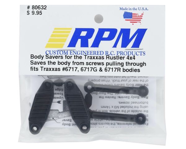 RPM Body Savers für Rustler 4x4