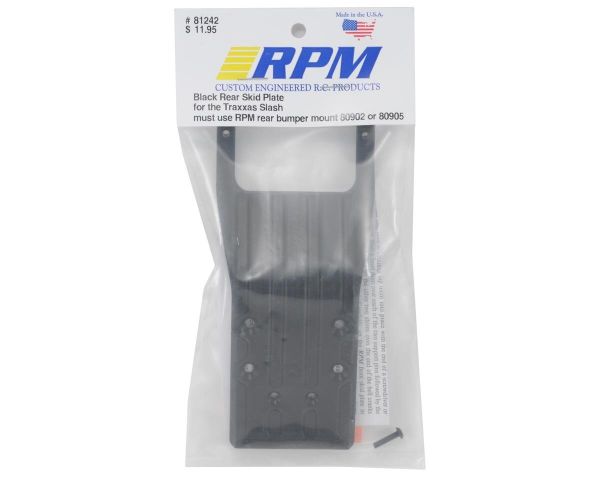 RPM Skid Platte hinten schwarz