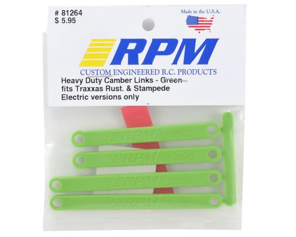 RPM Sturzstangen Heavy Duty grün für Rustler/Stampede