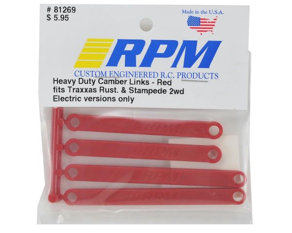 RPM Sturzstangen Heavy Duty rot für Rustler/Stampede