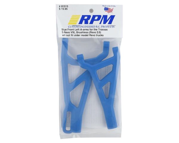 RPM Querlenker vorne links blau für E-Revo 2.0