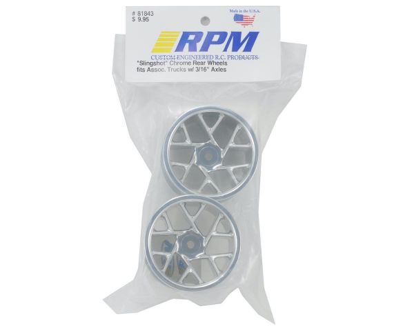RPM Slingshot Chrome 12 Spk Asc. Rear 3/16