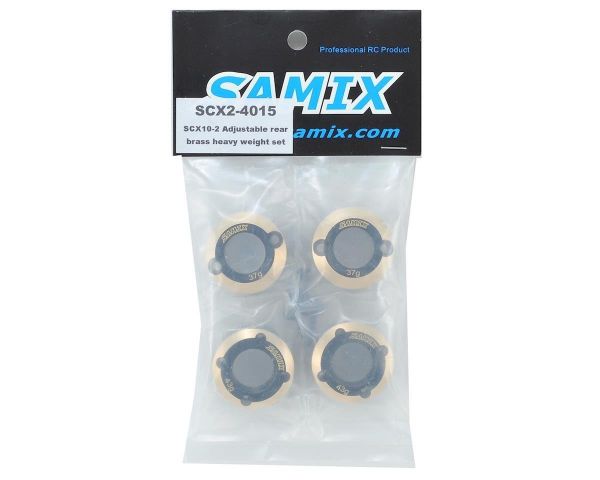 Samix Messing Gewicht Achsen hinten für SCX10-2