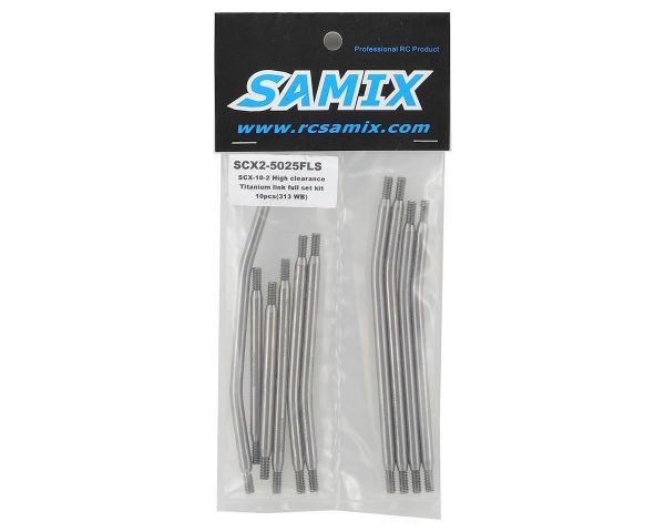 Samix Titan Aufhängungsstifte Link 313mm Kit für SCX10-2