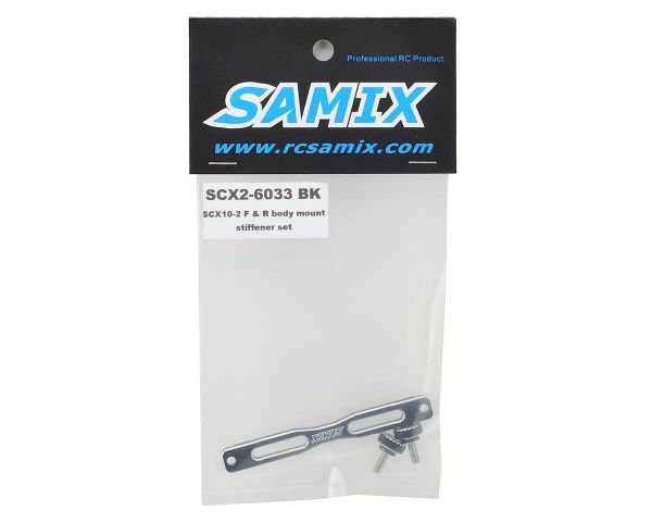 Samix Alu Dämpferplatte Stiffener Set für SCX10-2