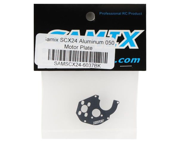 Samix Alu Motorplatte schwarz für SCX24