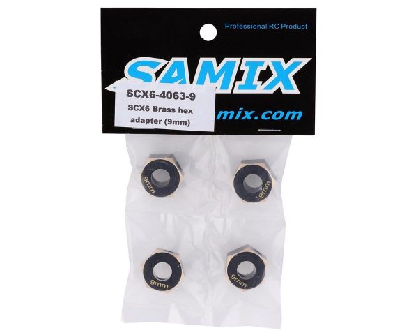 Samix Messing Radmitnehmer 9mm für SCX-6