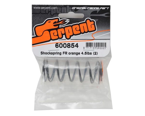 Serpent Shockspring FR 4.5 lbs orange