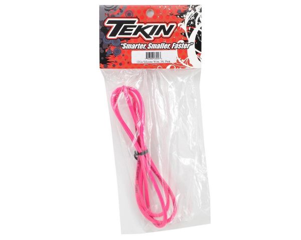 Tekin Silicon Power Wire 12awg 3 Pink