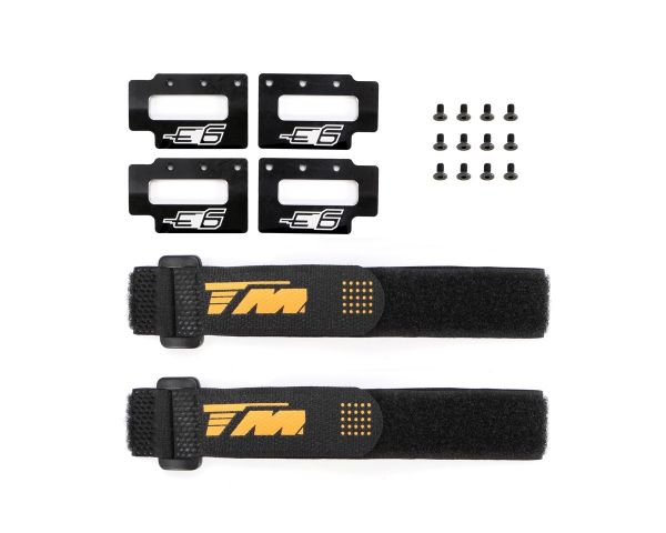 Team Magic E6 III Quick Release Akkuhalter mit Klettband Strap compatible TM505248