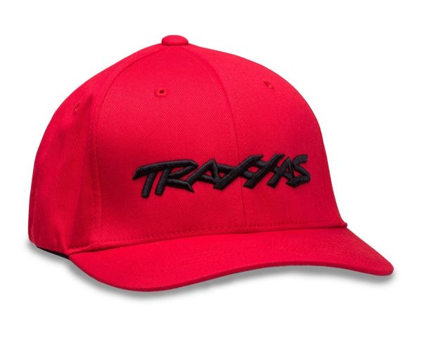 Traxxas Kappe rot mit Logo schwarz L-XL TRX1188-RED-LXL