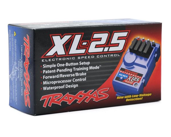 Traxxas XL 2.5 Regler mit Lipo Abschaltung