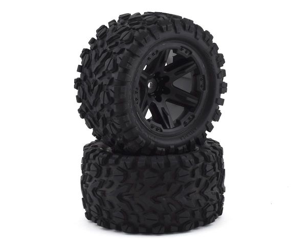 Traxxas Talon Extreme Reifen auf Felgen montiert 2.8 schwarz TRX6773