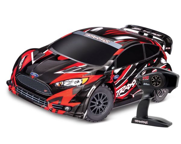 Traxxas Ford Fiesta ST Rally 4x4 BL-2S rot Bronze Combo