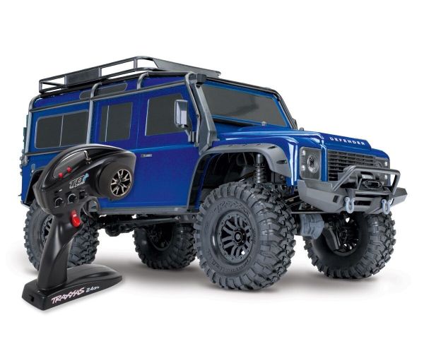 Traxxas TRX-4 Land Rover Defender blau Diamant Combo