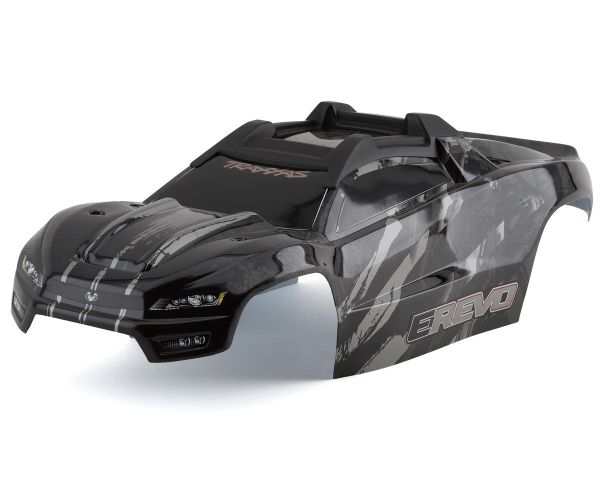 Traxxas Karosserie E-Revo 2.0 schwarz komplett TRX8611R
