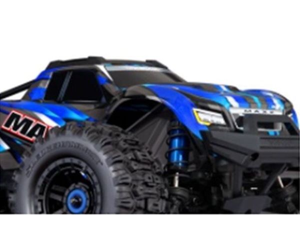 Traxxas Wide Maxx 1/10 Monster Truck RTR blau Diamant Combo