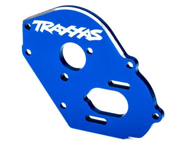 Traxxas Motorplatte Alu blau 4mm TRX9490X
