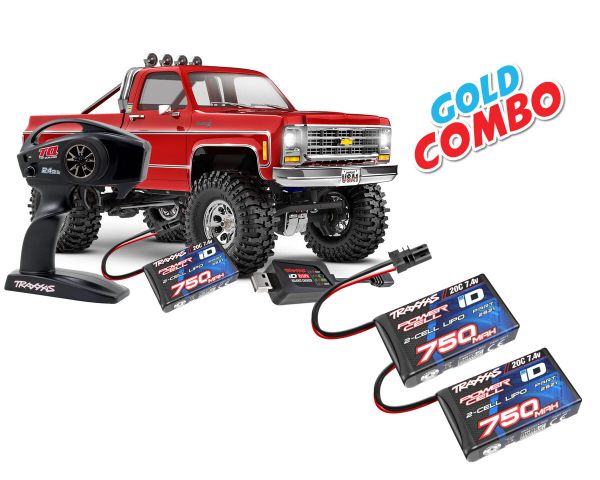 Traxxas TRX-4M Chevrolet K10 High Trail Edition rot Gold Combo TRX97064-1-RED-GOLD-COMBO