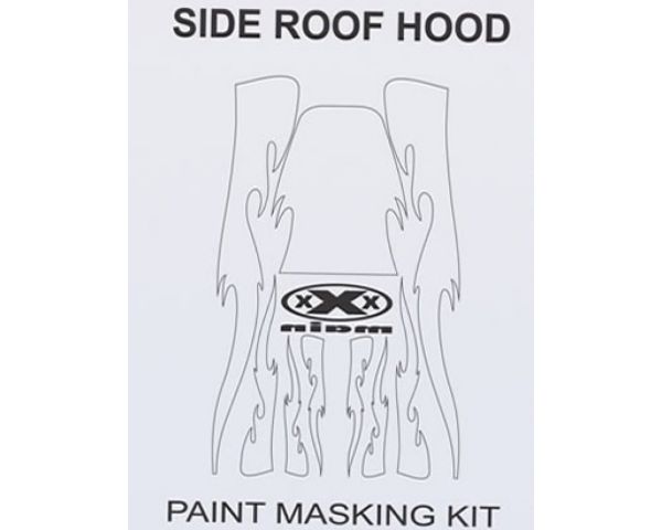 XXX Main Spray Maske Side Hood and Roof