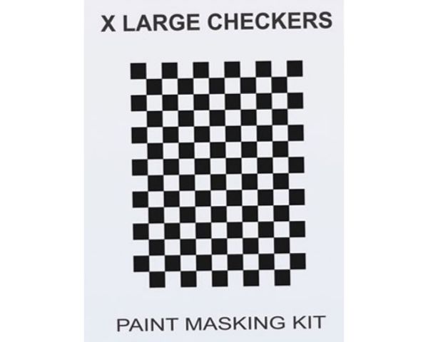 XXX Main Spray Maske X Large Checkers